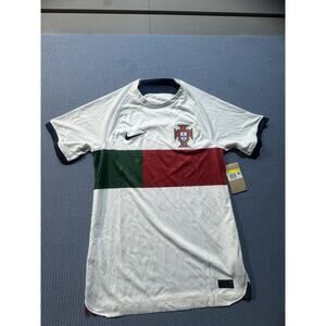 Nike Portugal Soccer Jersey‎ Men Sz S White Brand New